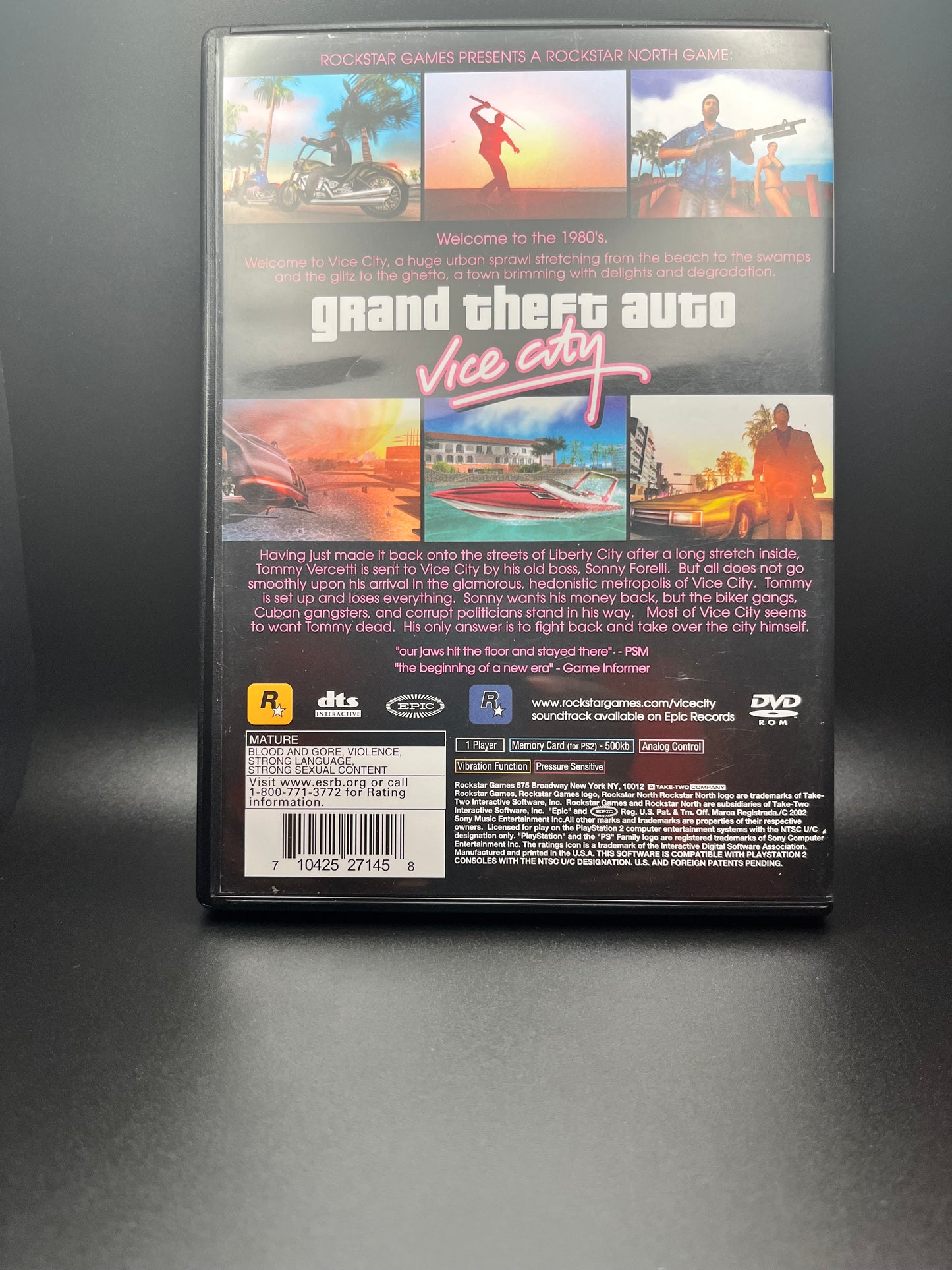 Grand Theft Auto: Vice City (PlayStation 2)