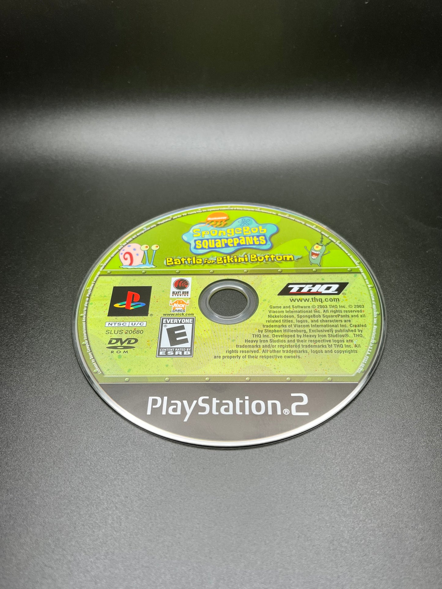 SpongeBob SquarePants: Battle for Bikini Bottom (PlayStation 2)