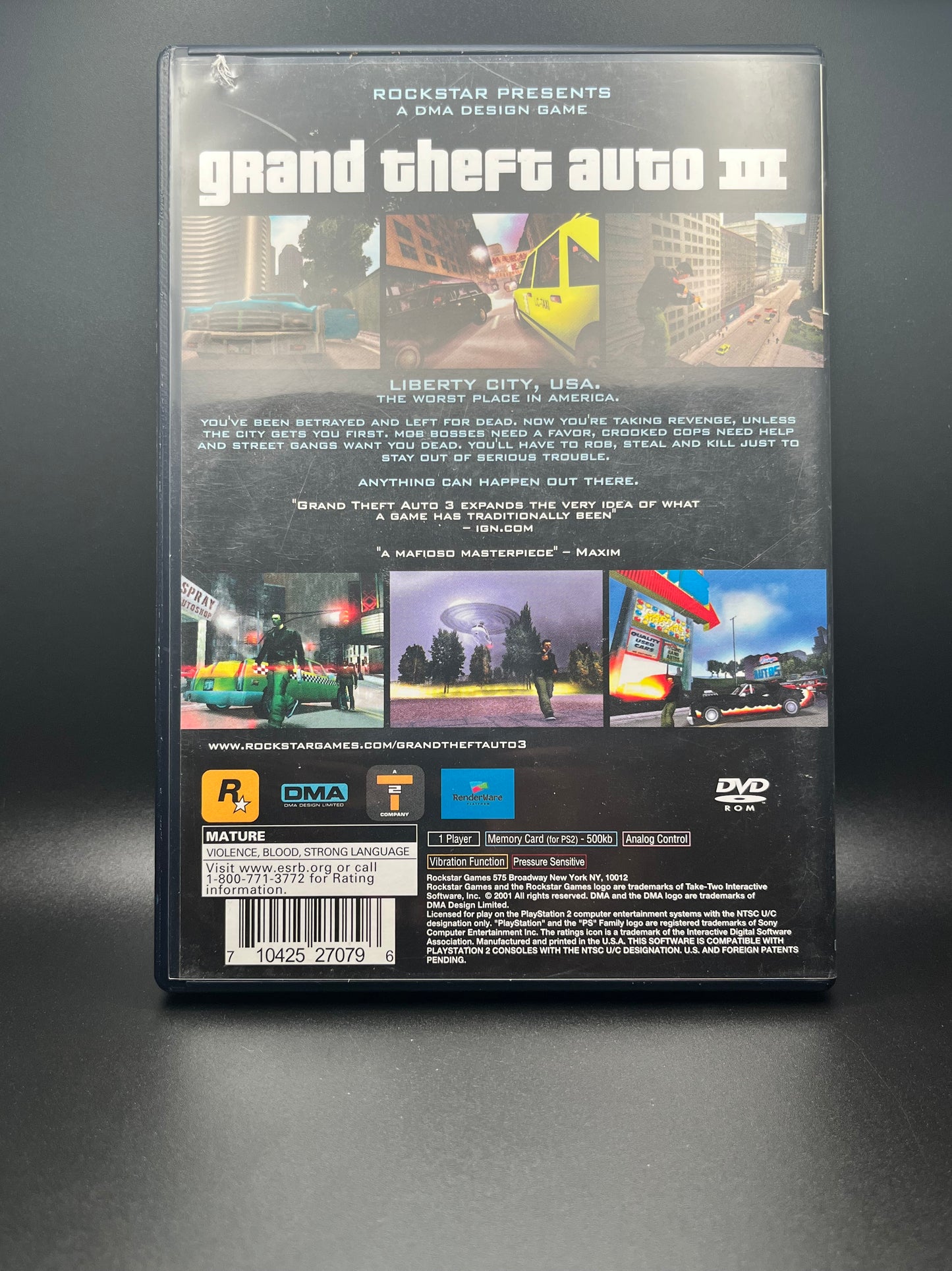 Grand Theft Auto 3 (PlayStation 2)