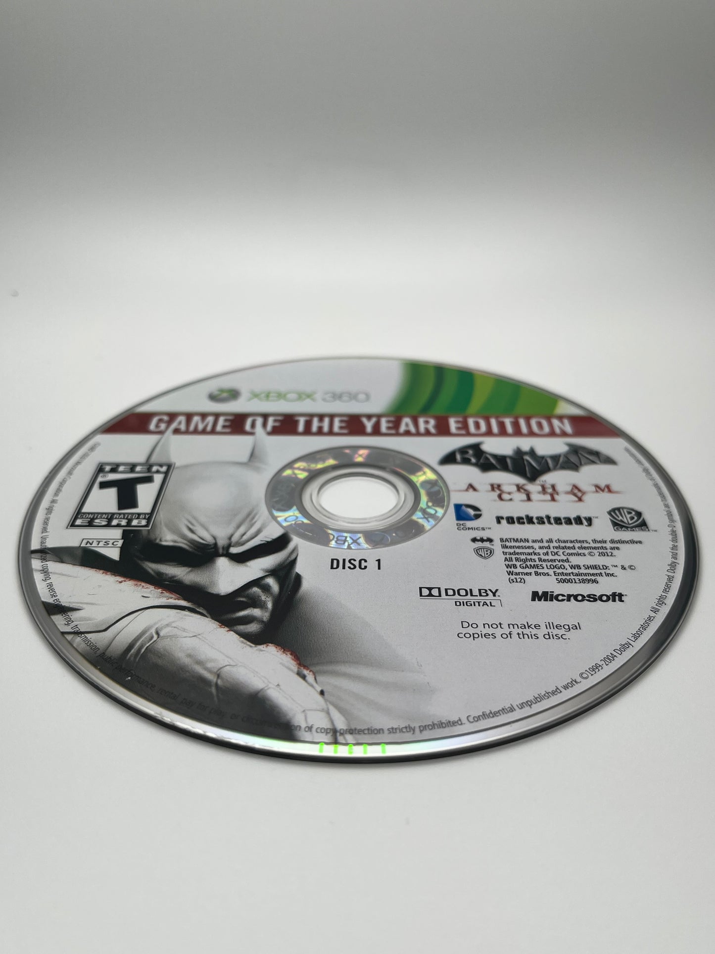 Batman: Arkham City (Game of the Year Edition) (Xbox 360)