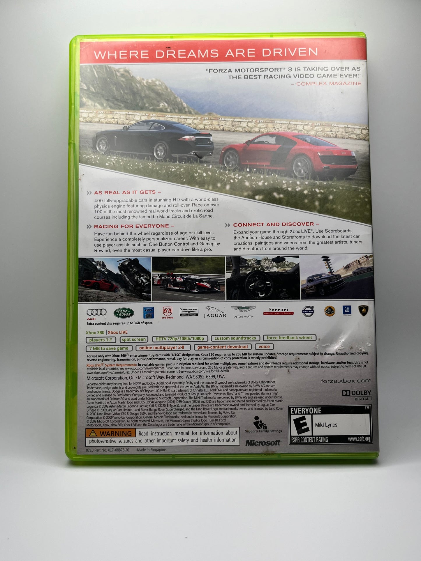 Forza Motorsport 3 (Xbox 360)