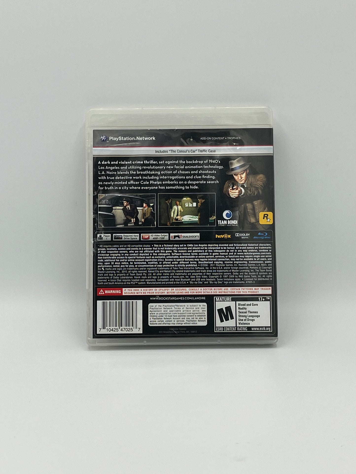 L.A. Noire (PlayStation 3)