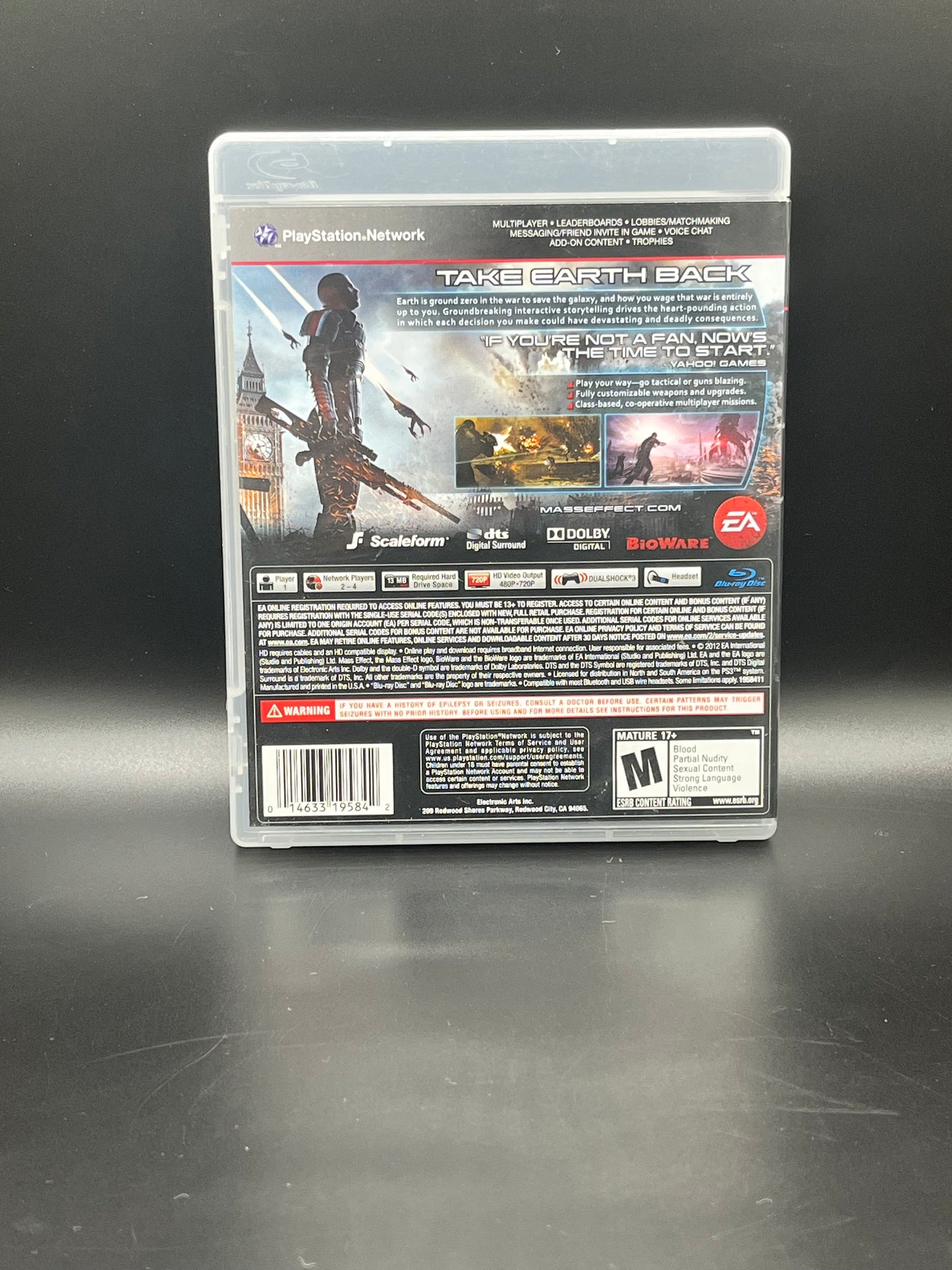 Mass Effect 3 (PlayStation 3)