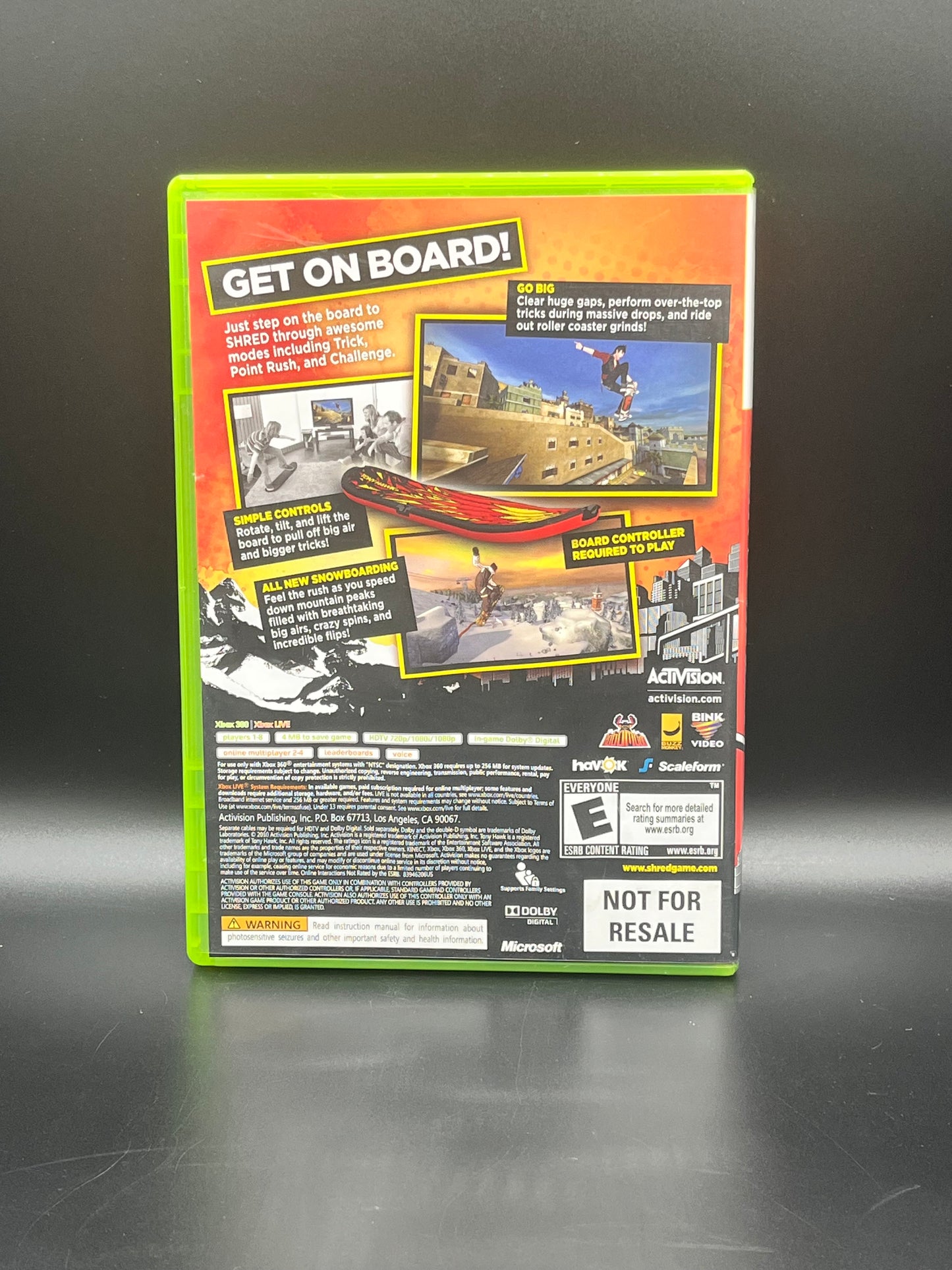 Tony Hawk: Shred (Xbox 360)