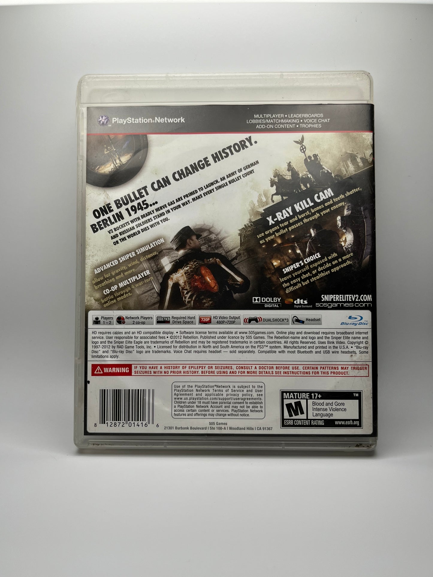 Sniper Elite V2 (PlayStation 3)