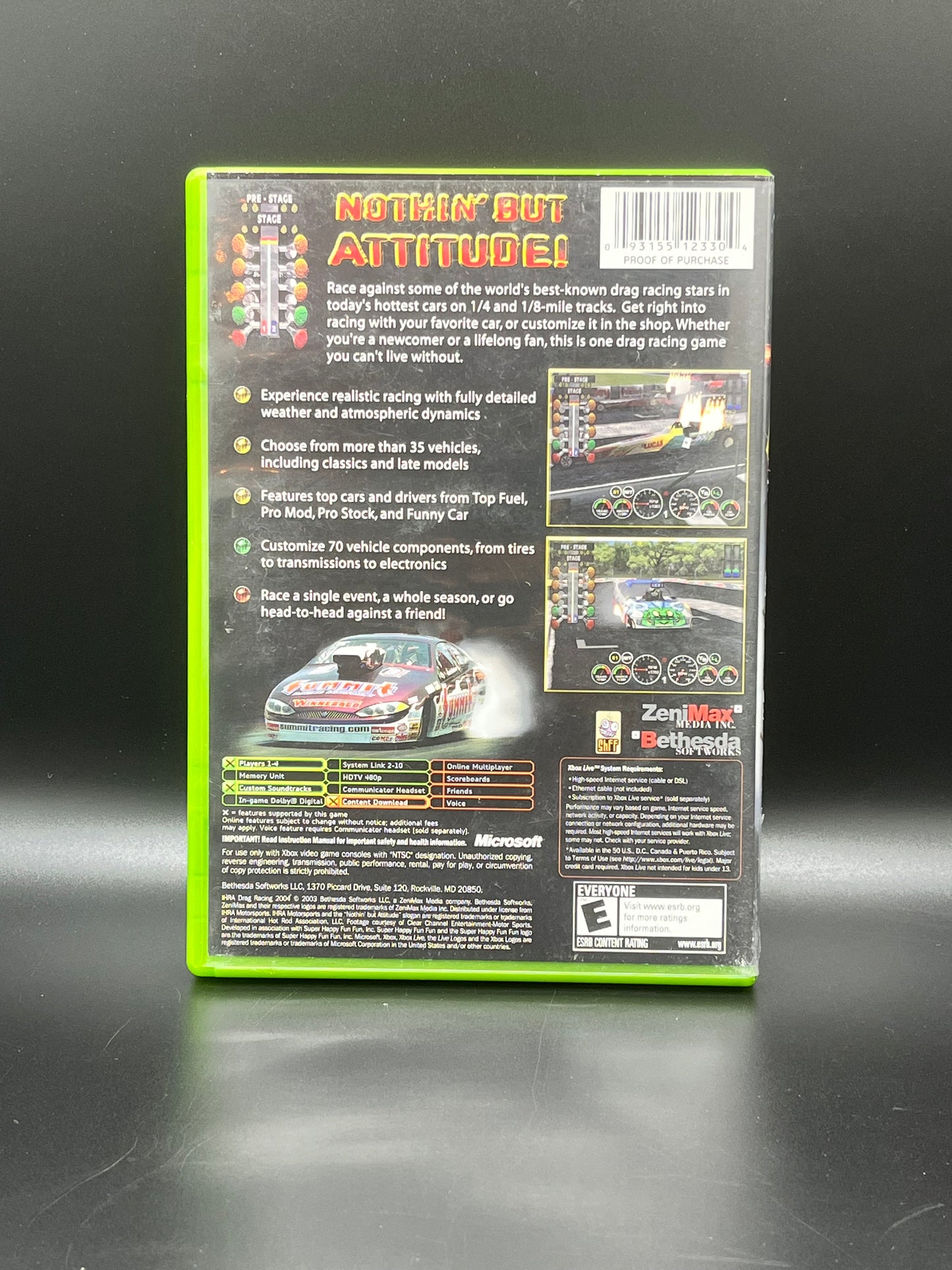 IHRA Drag Racing 2004 (Xbox)