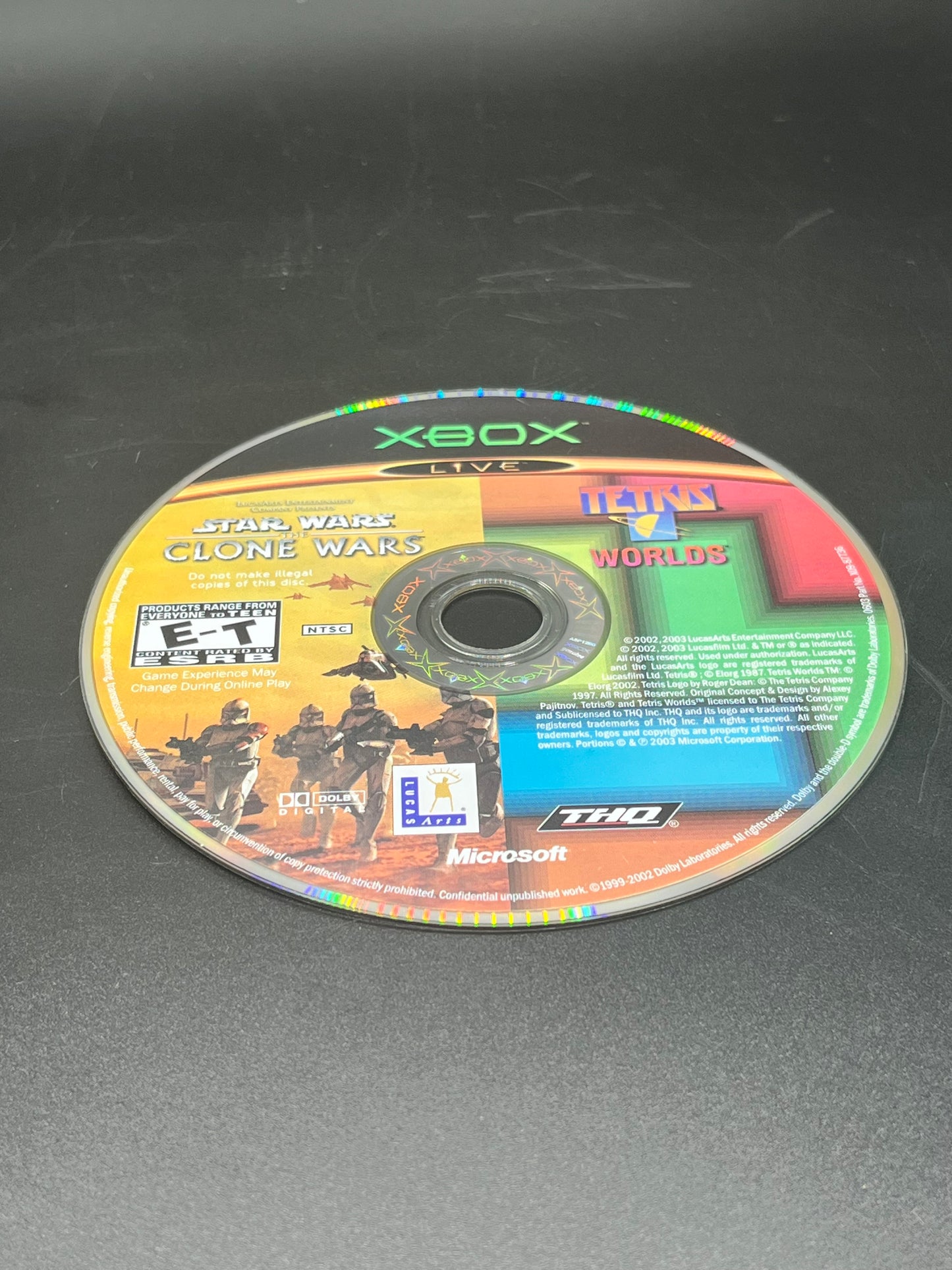 Star Wars: The Clone Wars/Tetris Worlds Combo Pack (Xbox)