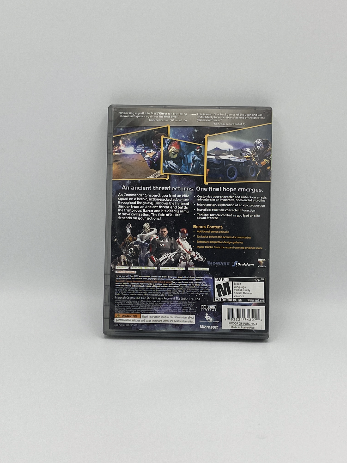 Mass Effect (Platinum Hits) (Xbox 360)