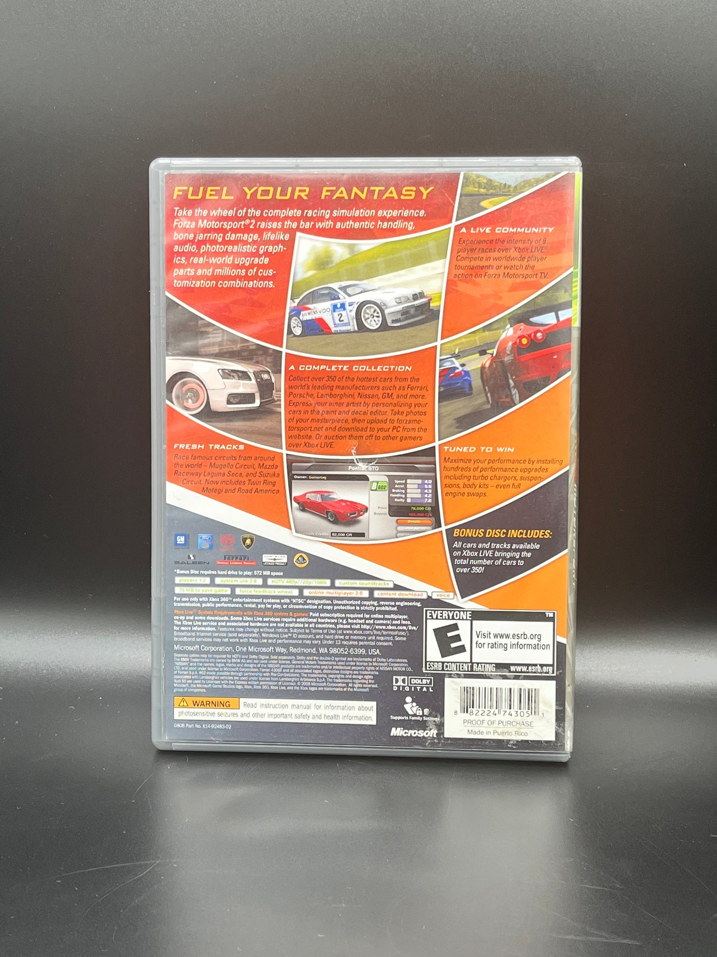 Forza Motorsport 2 (Xbox 360)