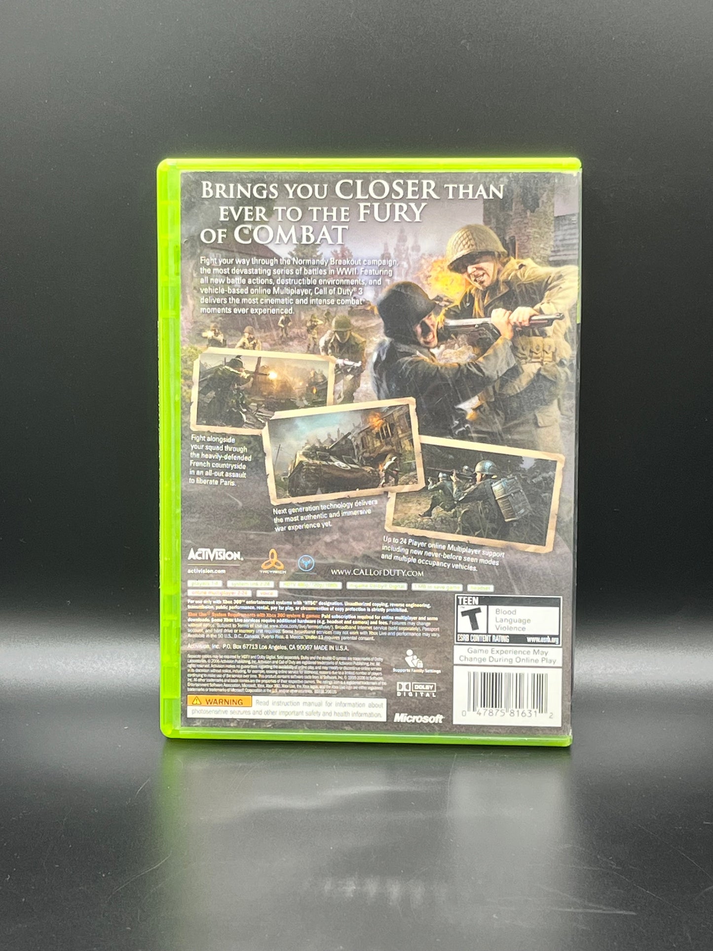 Call of Duty 3 (Xbox 360)