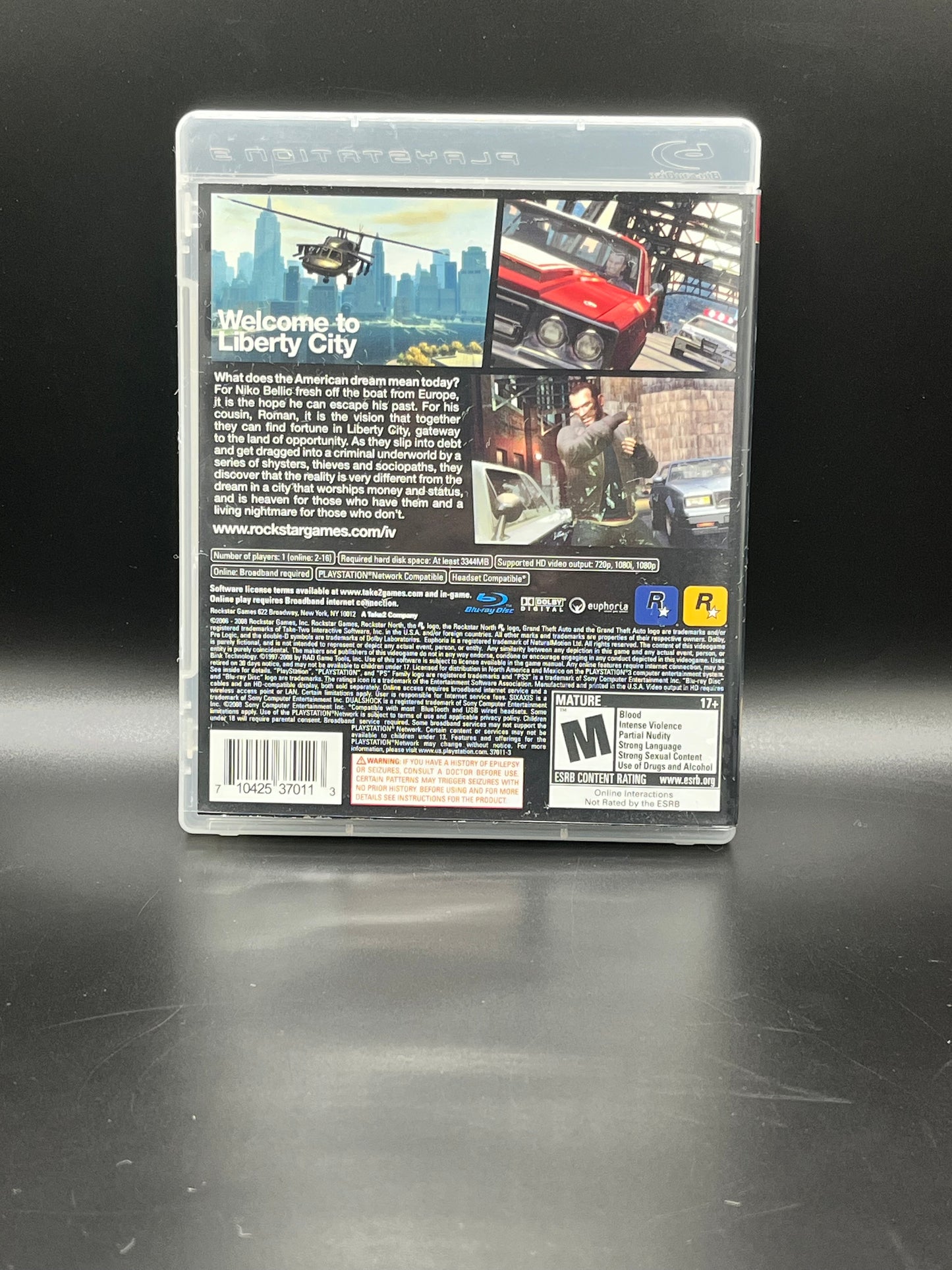 Grand Theft Auto IV (PlayStation 3)