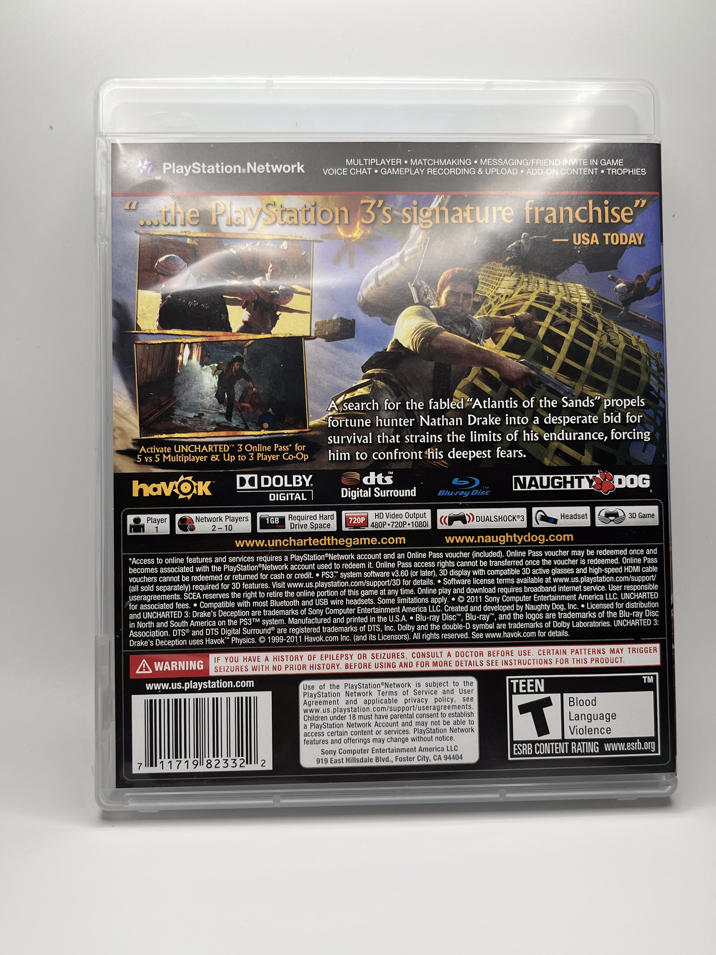 Uncharted 3: Drakes Deception (PlayStation 3)