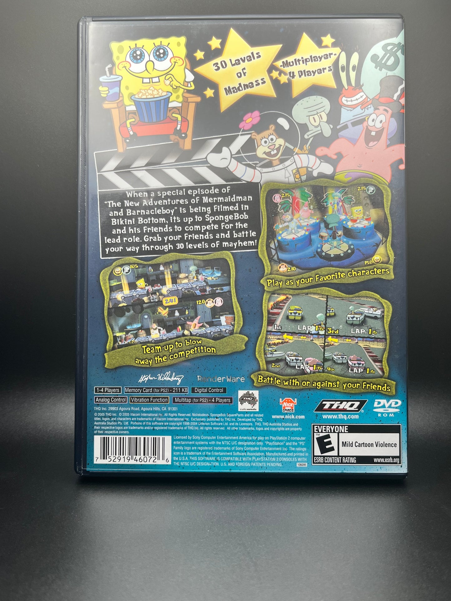 SpongeBob SquarePants: Lights, Camera, Pants (PlayStation 2)