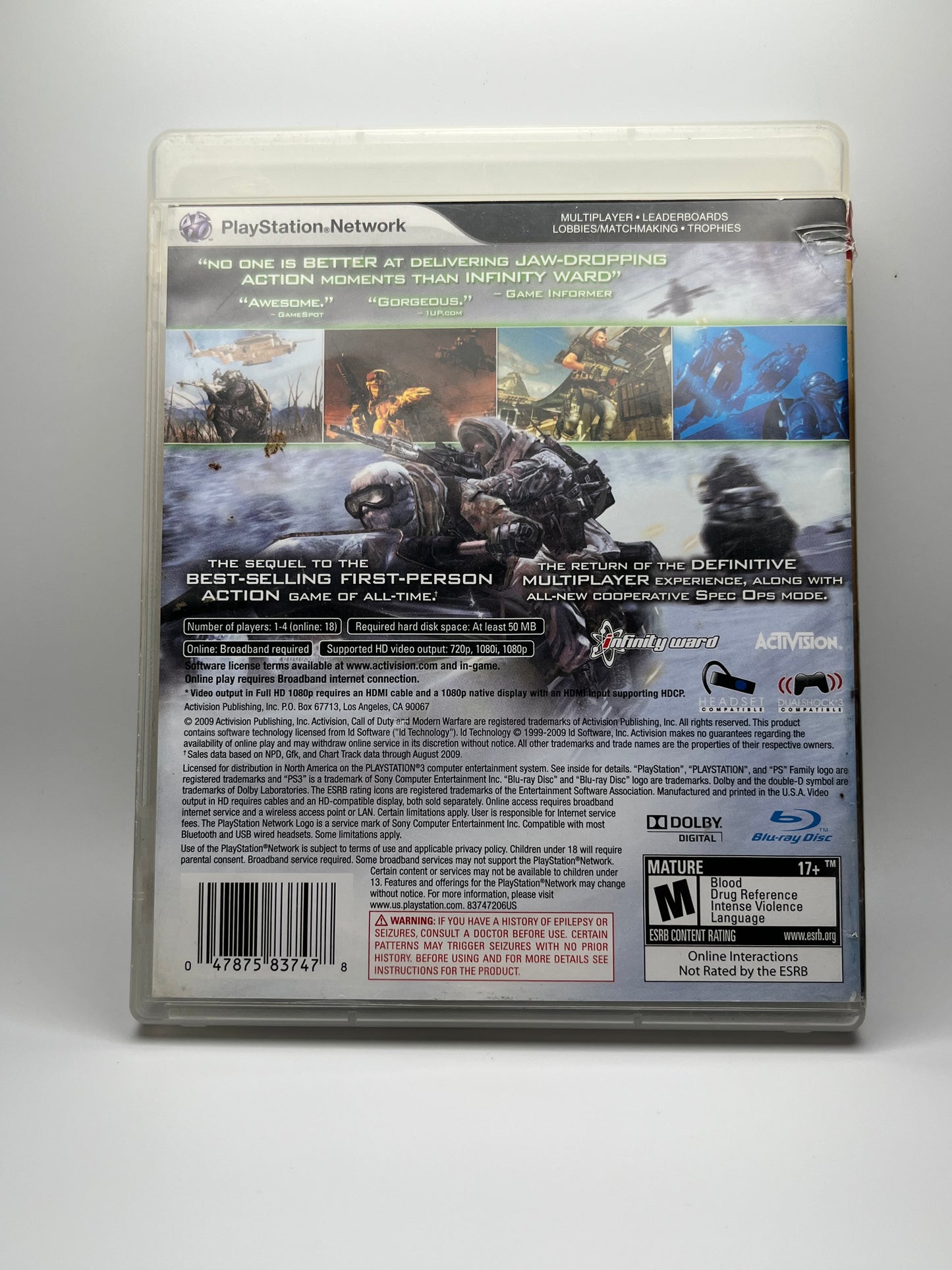 Call of Duty: Modern Warfare 2 (PlayStation 3)