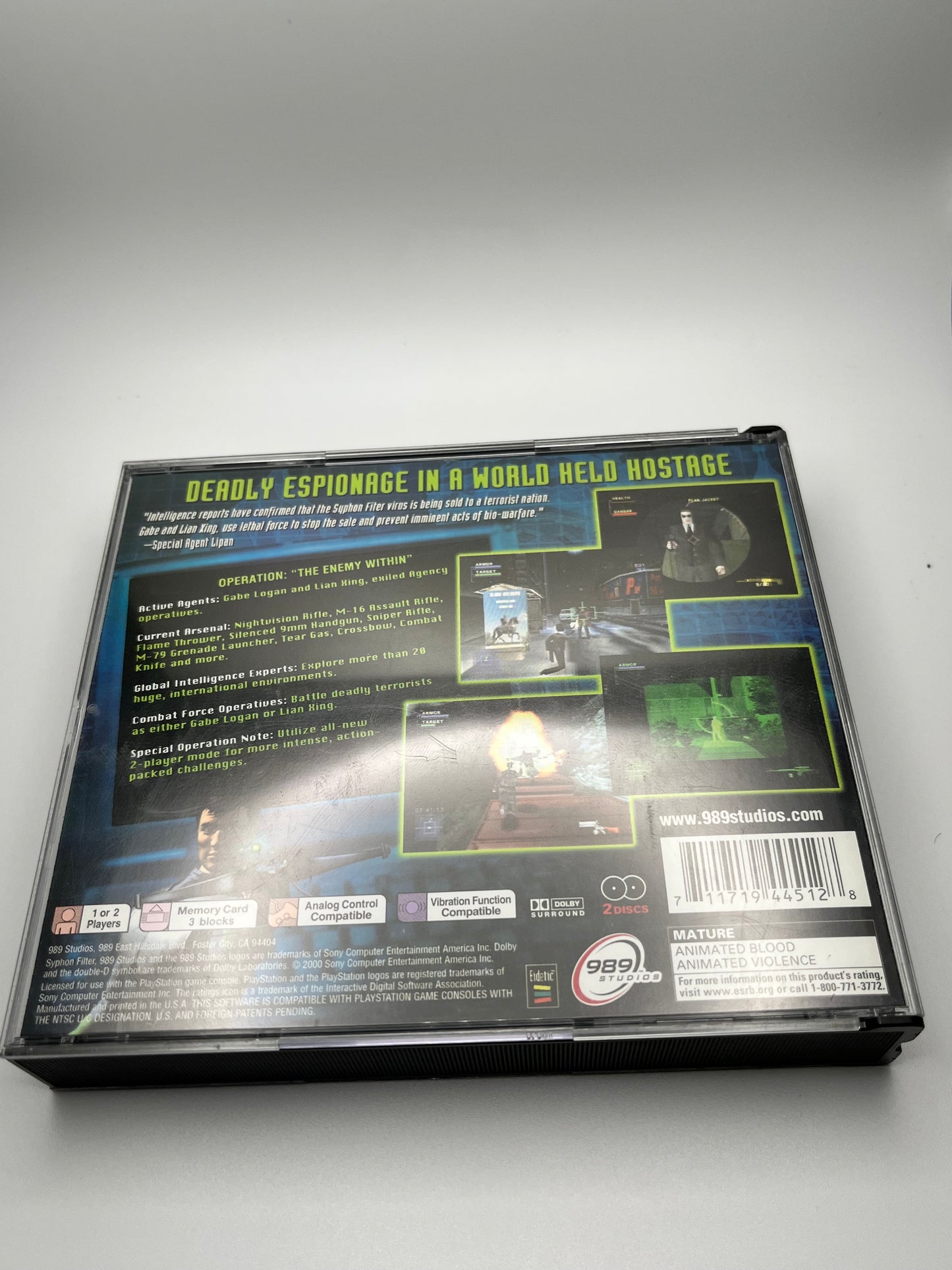 Syphon Filter 2 (PlayStation 1)