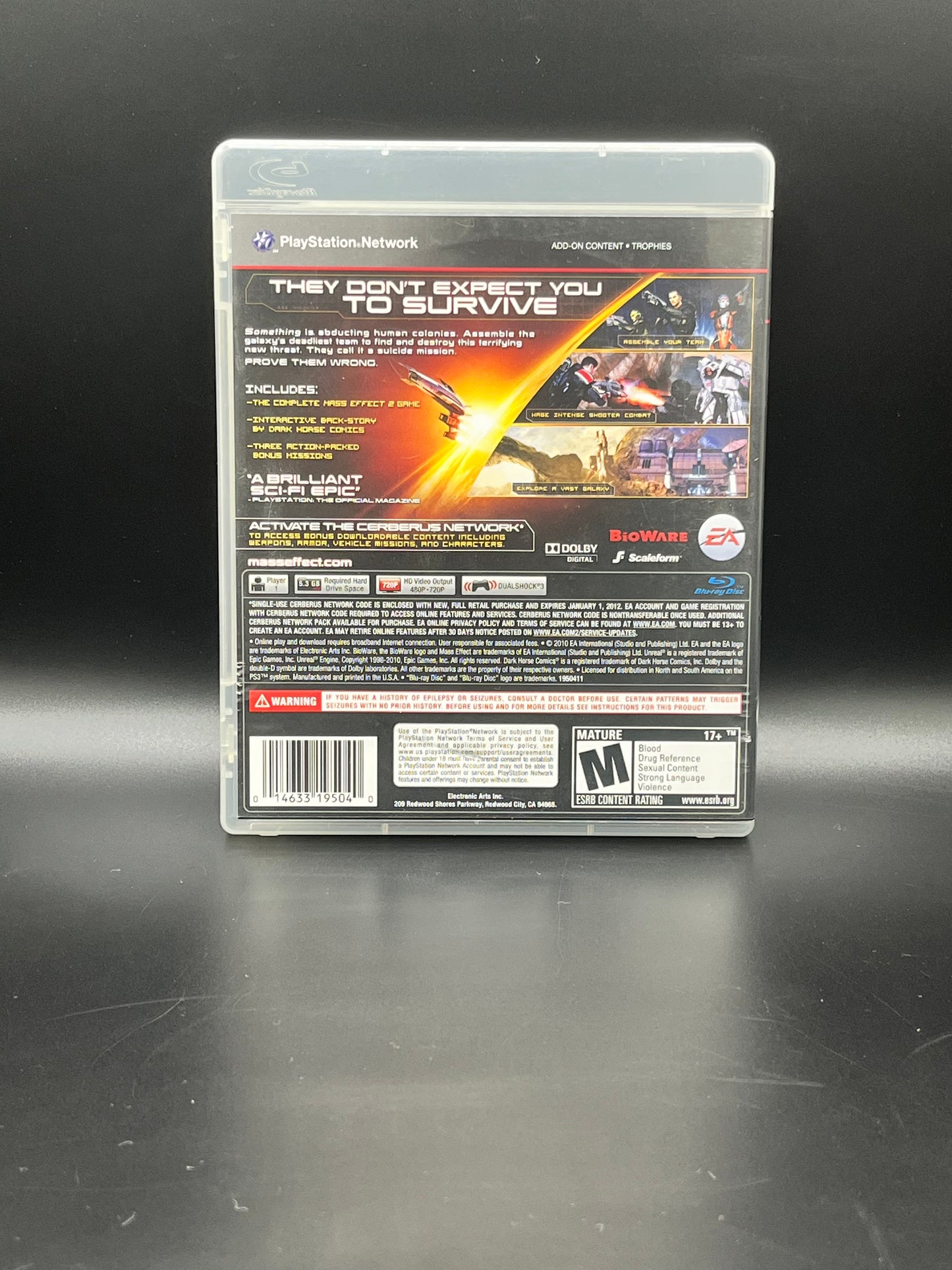 Mass Effect 2 (PlayStation 3)