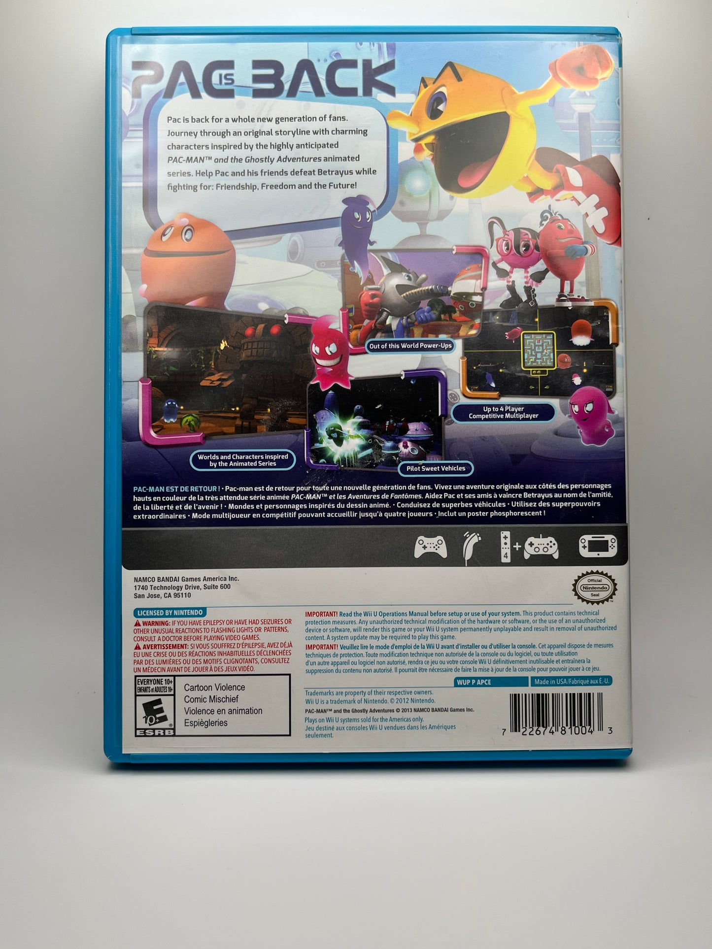 Pac-Man and the Ghostly Adventures (Wii U)