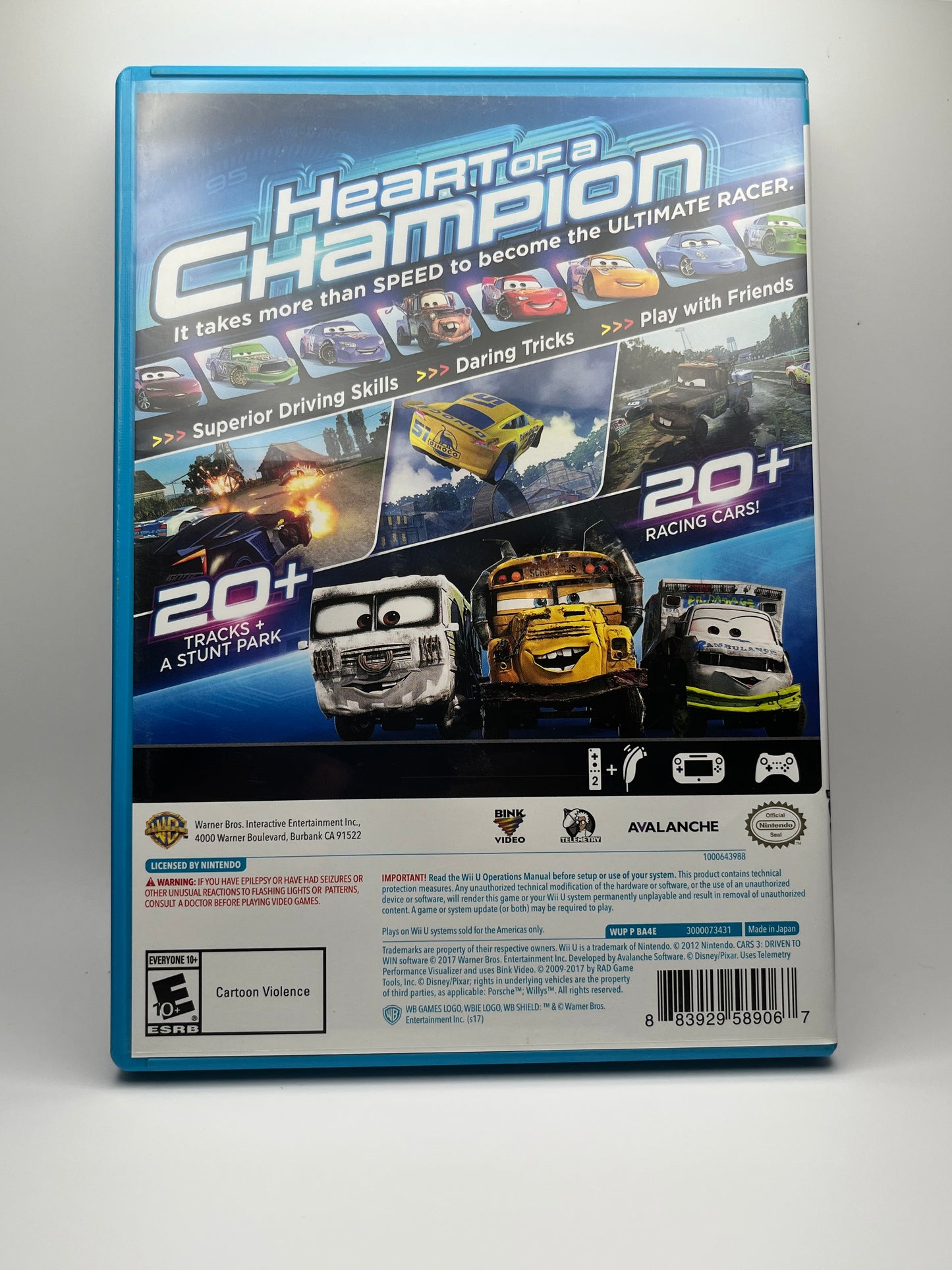 Cars 3: Driven To Win (Wii U)