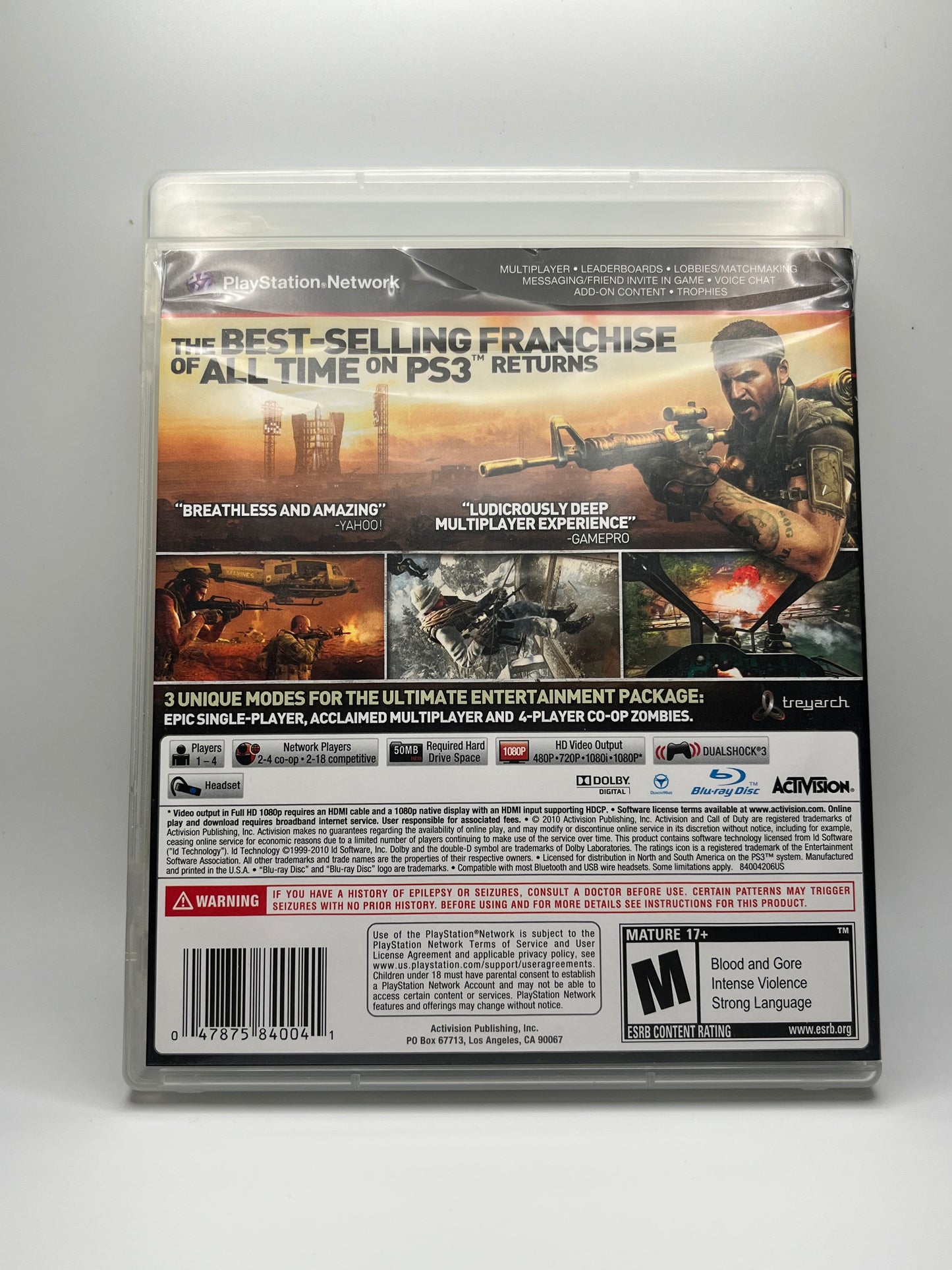Call of Duty: Black Ops (PlayStation 3)