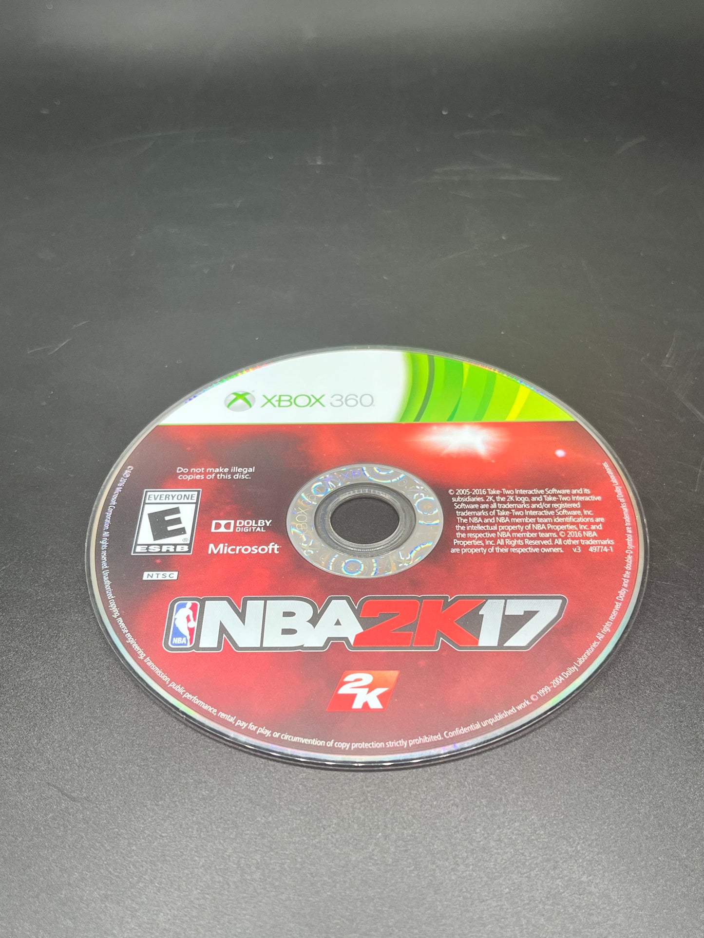 NBA 2K17 (Xbox 360)