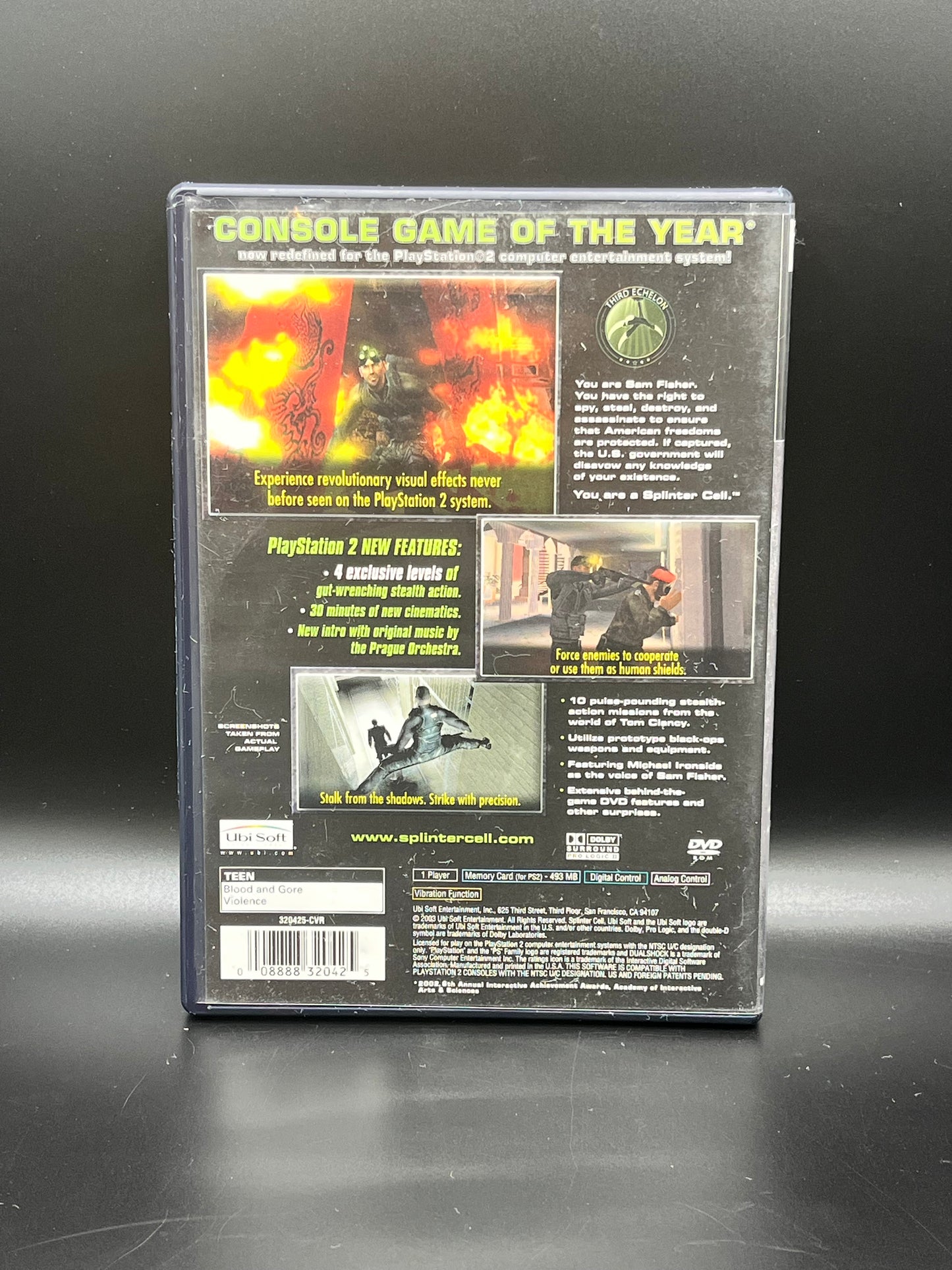 Tom Clancy’s Splinter Cell (PlayStation 2)