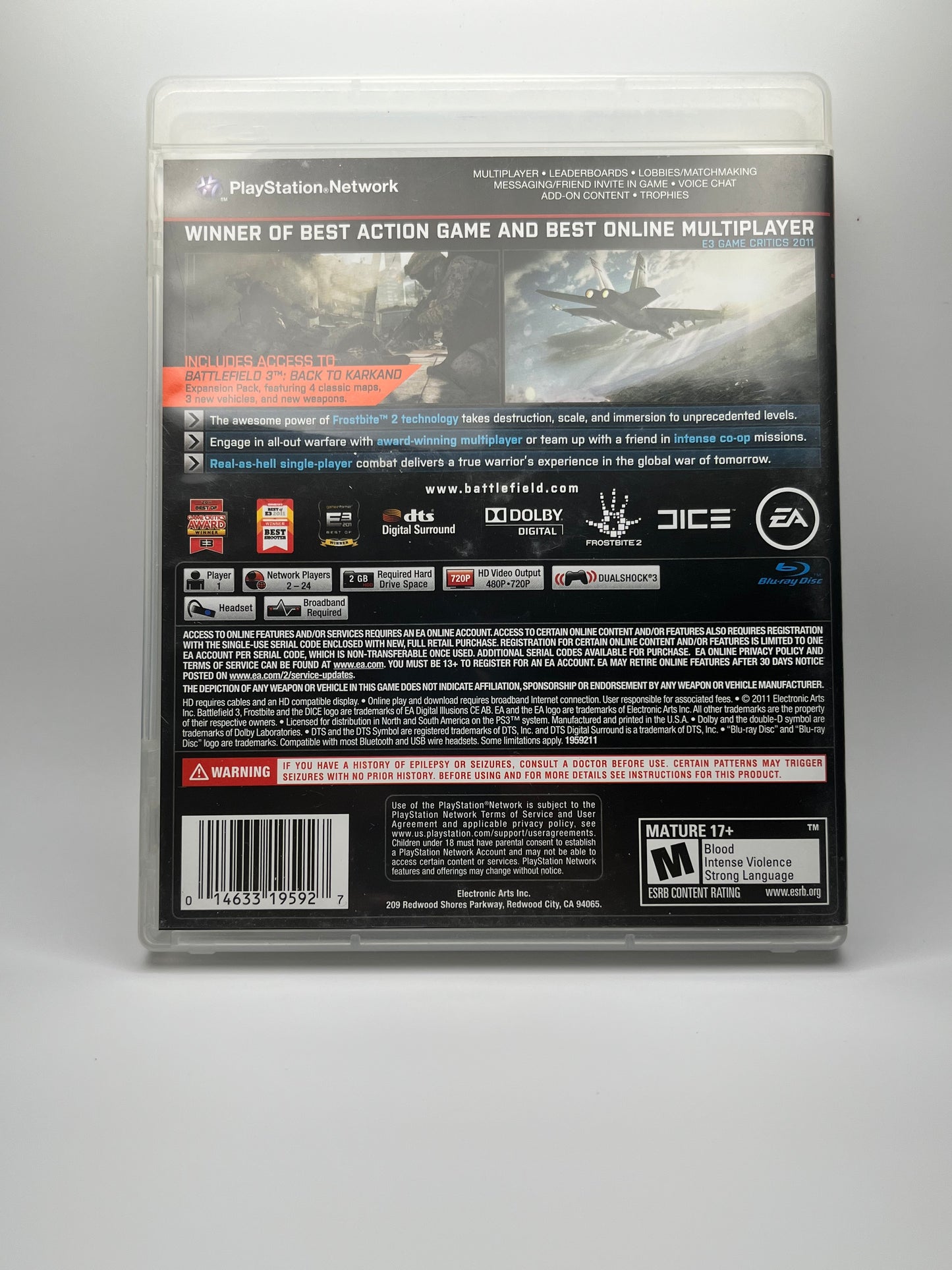 Battlefield 3 (Limited Edition) (PlayStation 3)