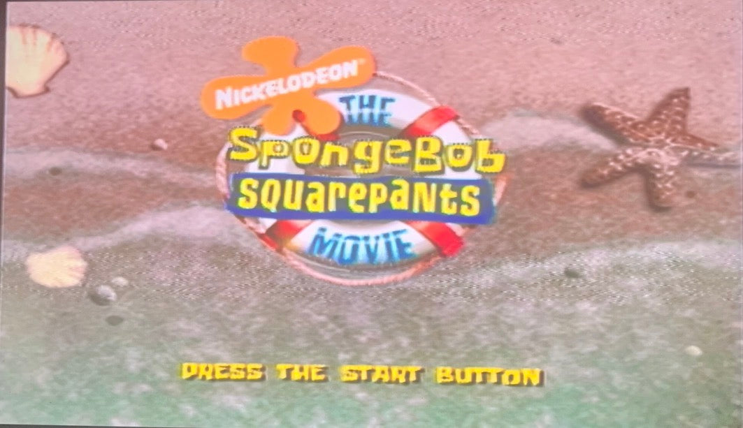 The SpongeBob SquarePants movie (PlayStation 2)￼