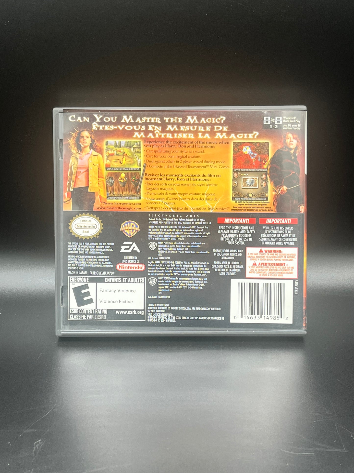 Harry Potter and the Goblet of fire (Nintendo Ds)