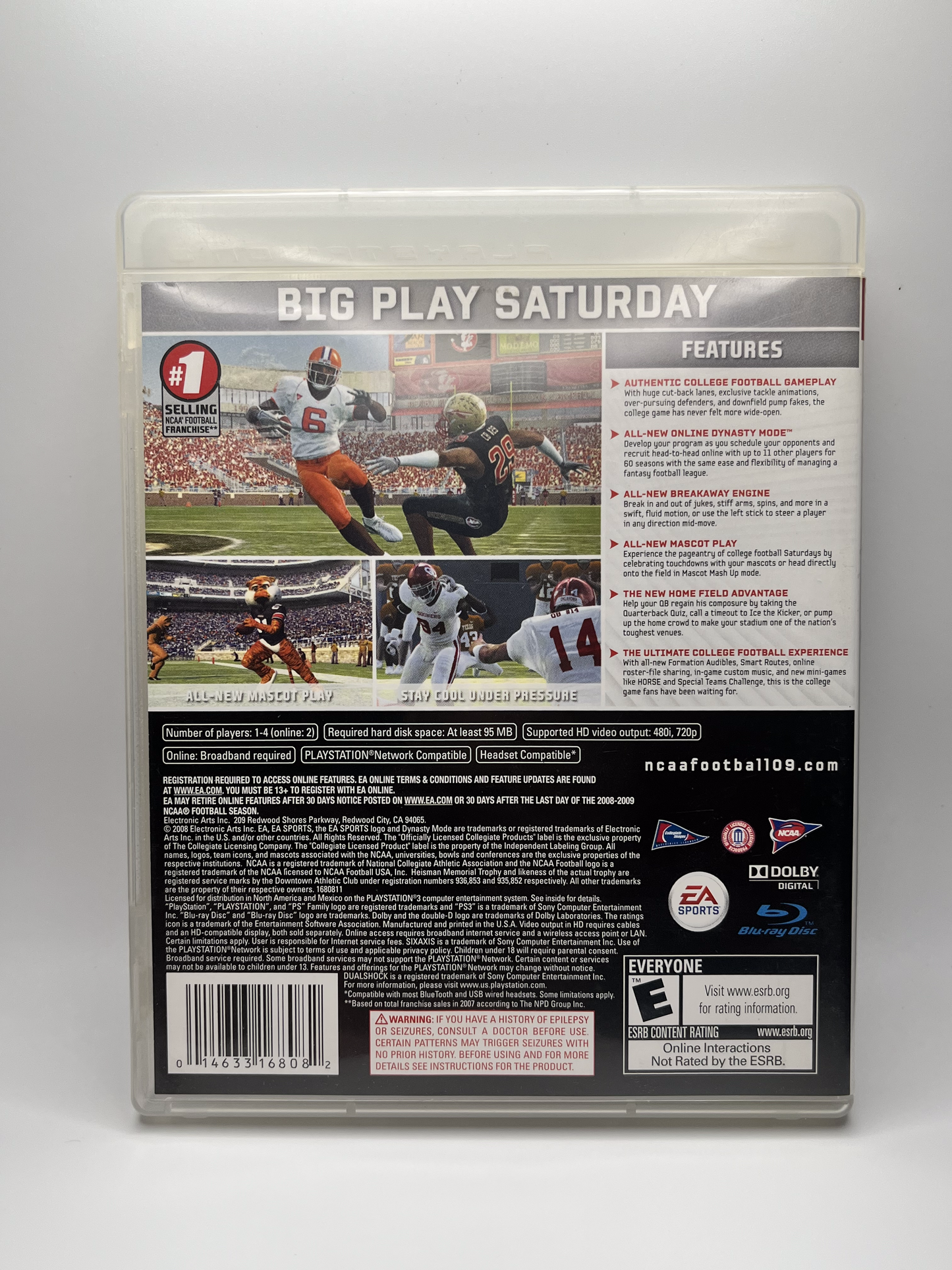 NCAA Football 09 (PlayStation 3)