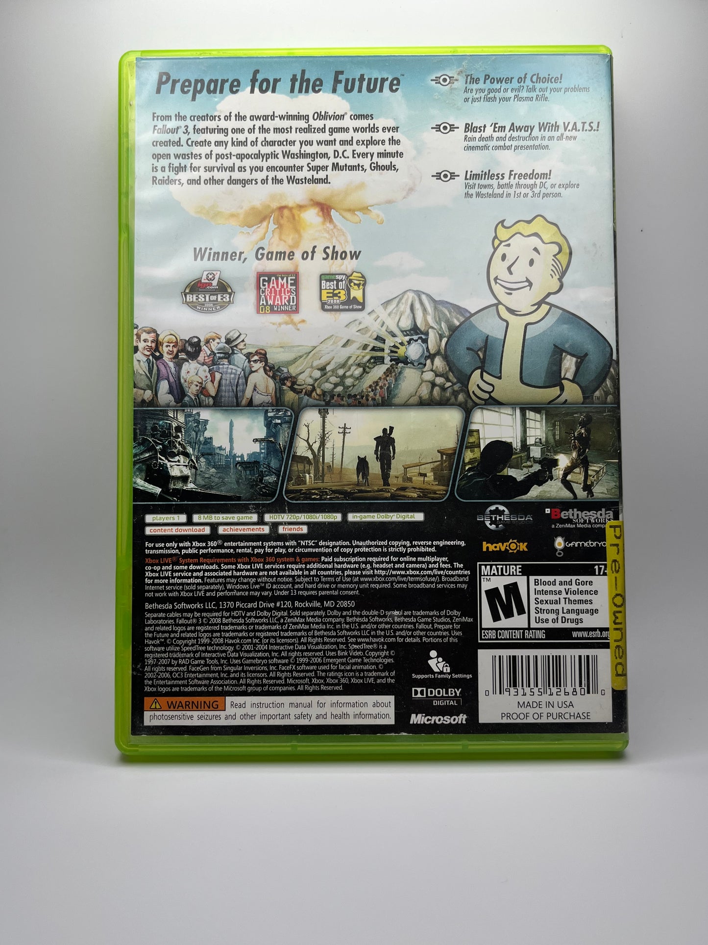 Fallout 3 (Xbox 360)