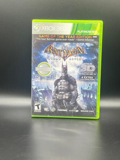Batman: Arkham Asylum (Game of the Year Edition) (Xbox 360)