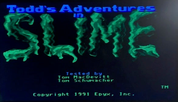 Todd’s adventures in slime world (Sega Genesis)￼