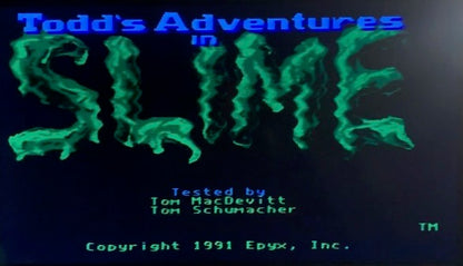 Todd’s adventures in slime world (Sega Genesis)￼