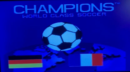 Champions world class soccer (Sega Genesis)￼