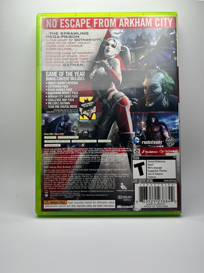 Batman: Arkham City (Game of the Year Edition) (Xbox 360)