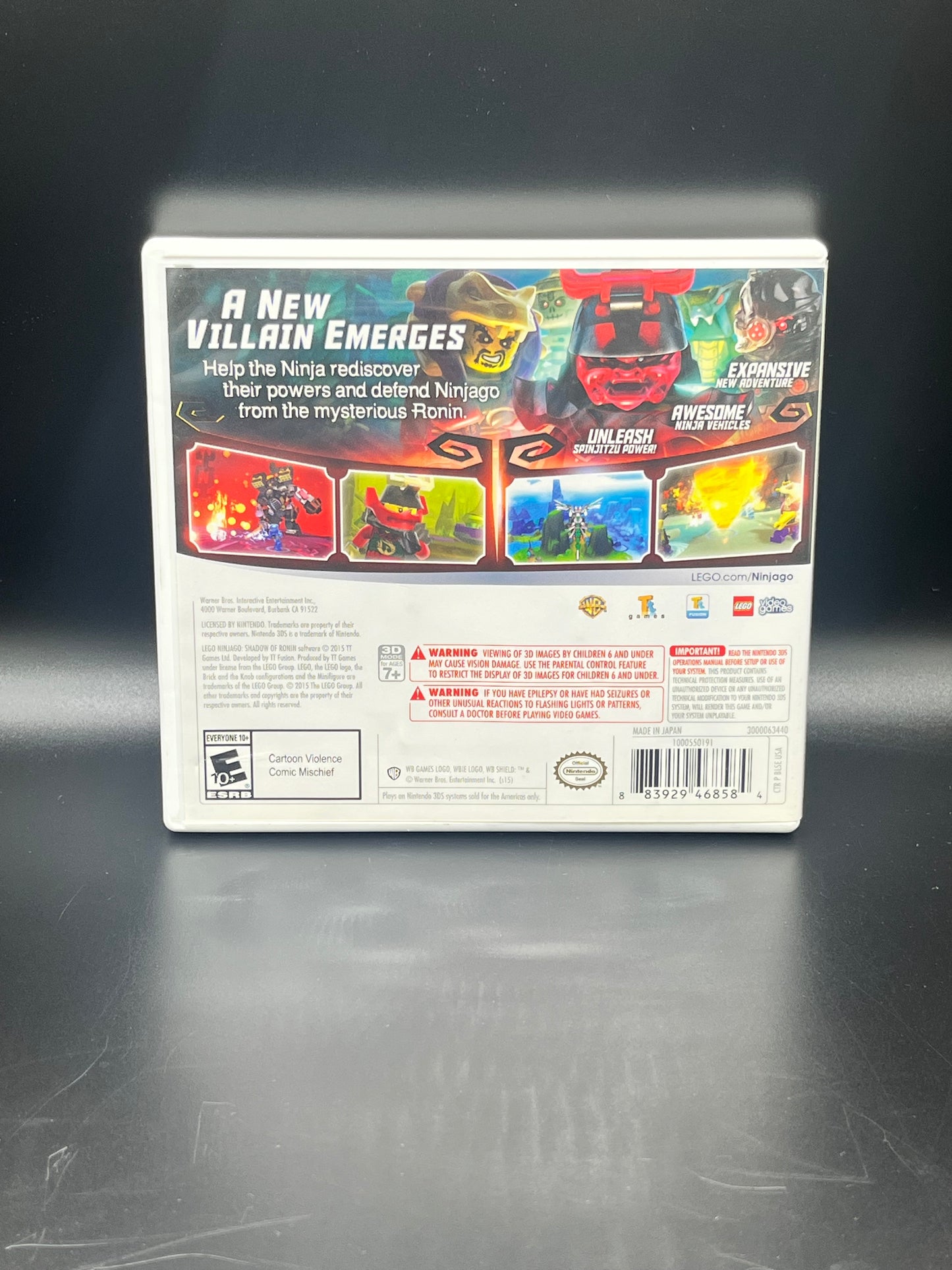Lego Ninjago shadow of Ronin (Nintendo 3DS)￼