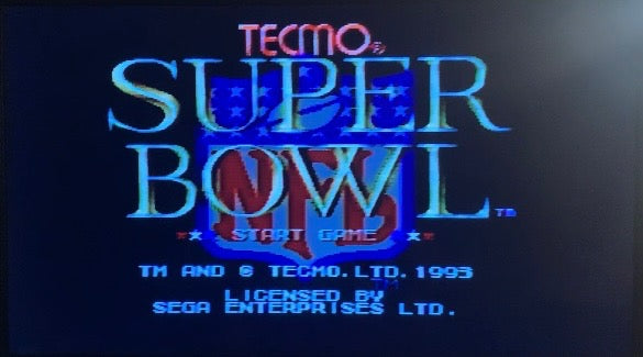 Techmo Super Bowl (Sega Genesis)