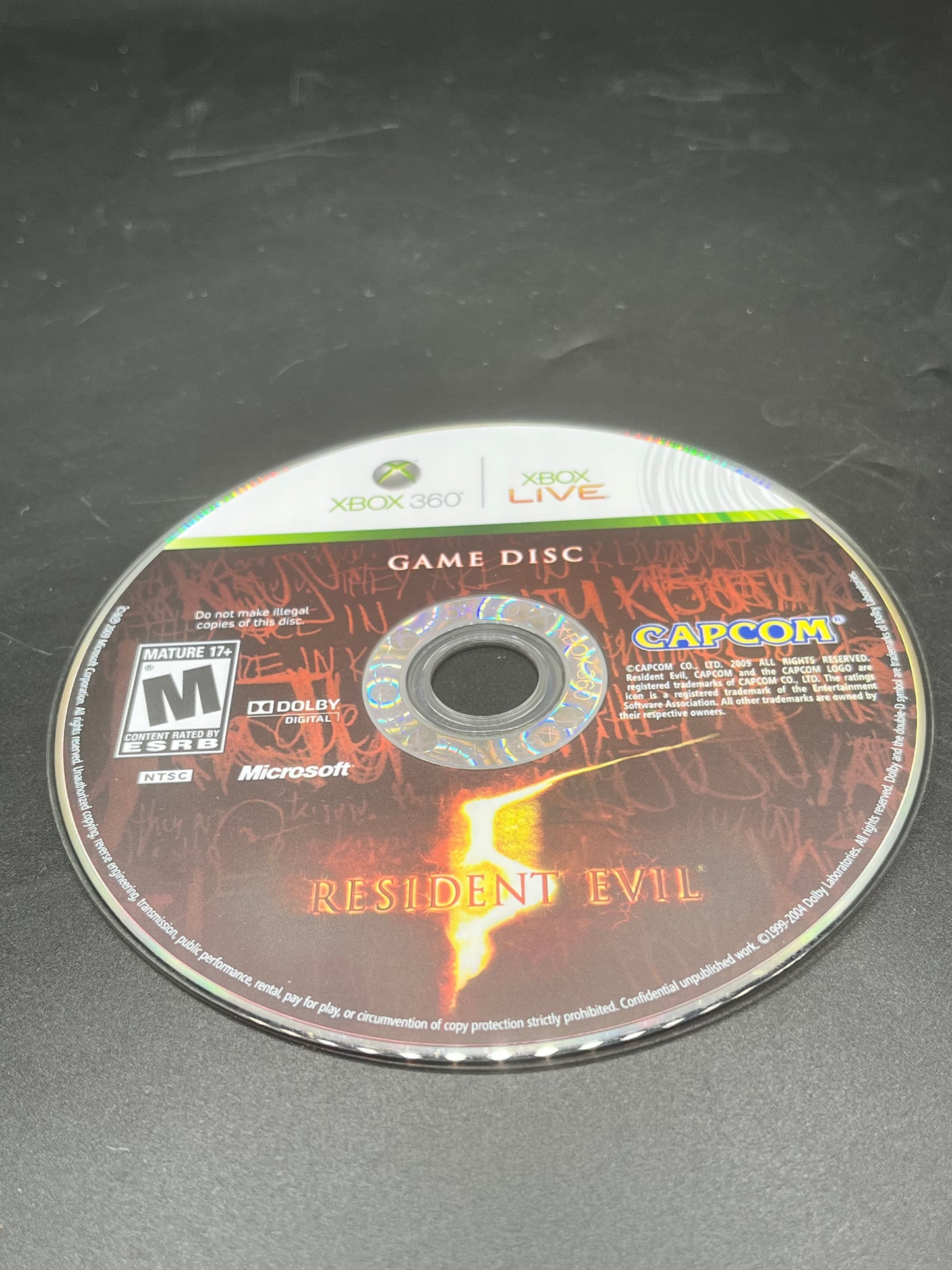 Resident evil 5 (Xbox 360)￼