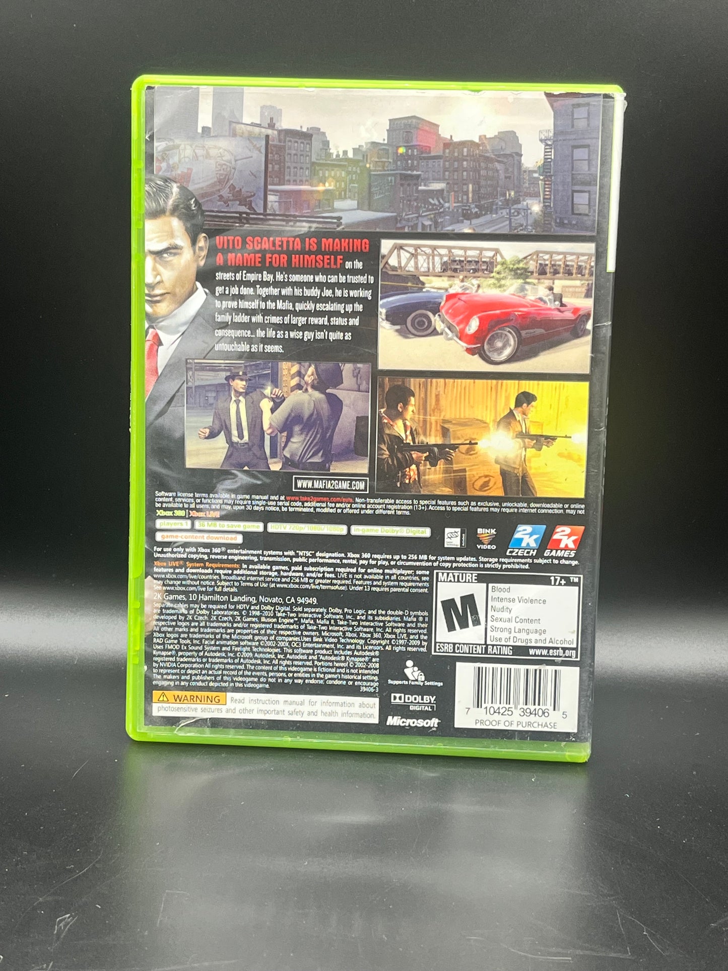 Mafia 2 (Xbox 360)￼