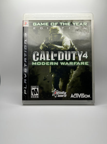 Call of Duty 4: Modern Warfare (Game of the Year Edition) (PlayStation 3)