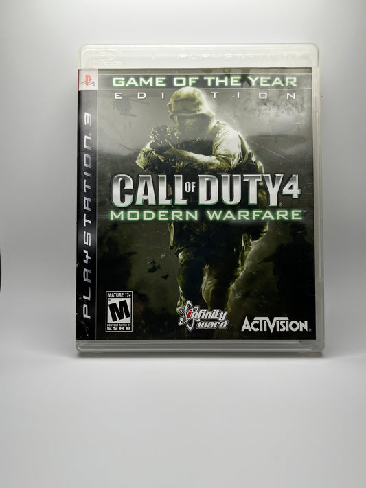Call of Duty 4: Modern Warfare (Game of the Year Edition) (PlayStation 3)