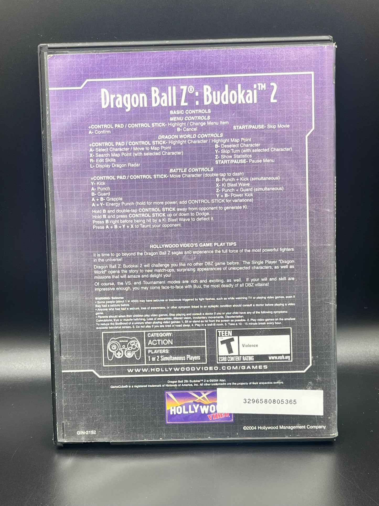 Dragon Ball Z Budokai 2 (Nintendo GameCube)