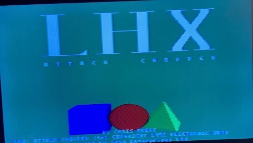 LHX attack chopper (Sega Genesis)