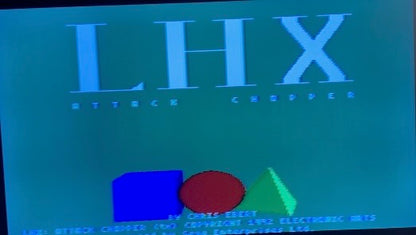 LHX attack chopper (Sega Genesis)