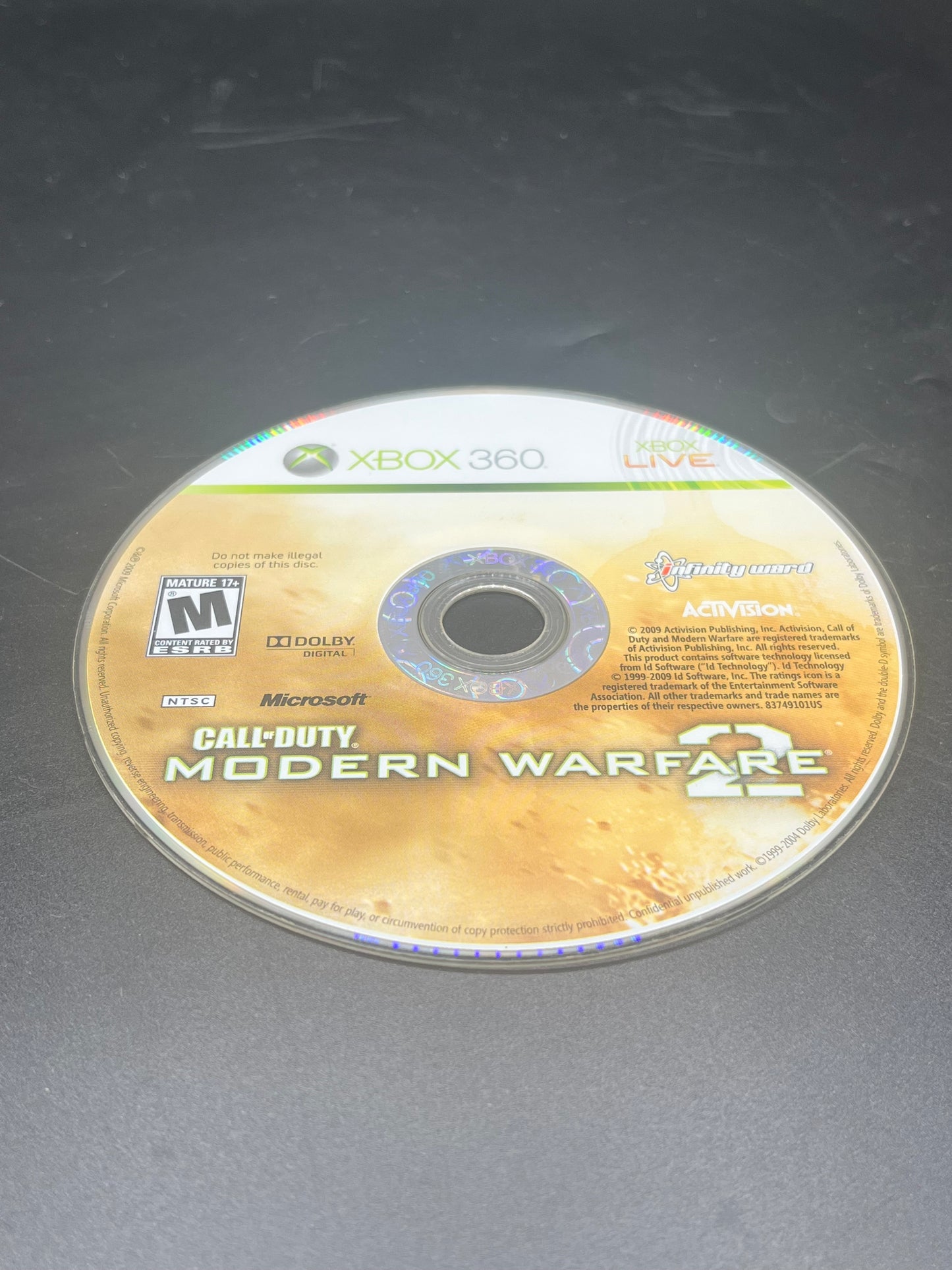 Call of duty modern warfare 2 (Xbox 360)￼