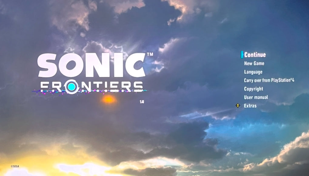 Sonic Frontiers (PlayStation 5)