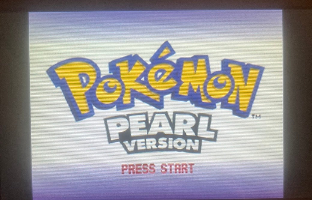 Pokémon pearl (Nintendo DS)￼