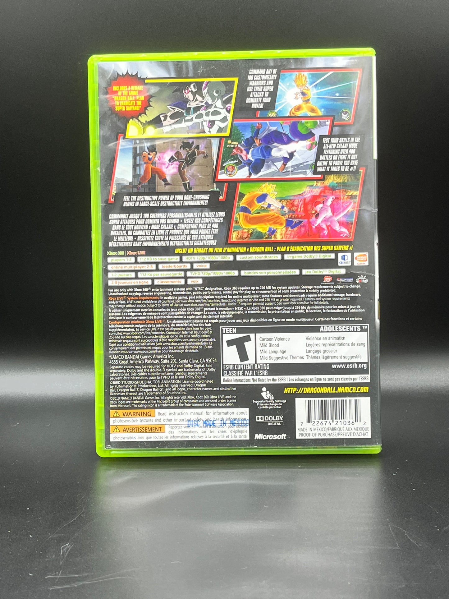 DragonBall Raging Blast 2 (Xbox 360)