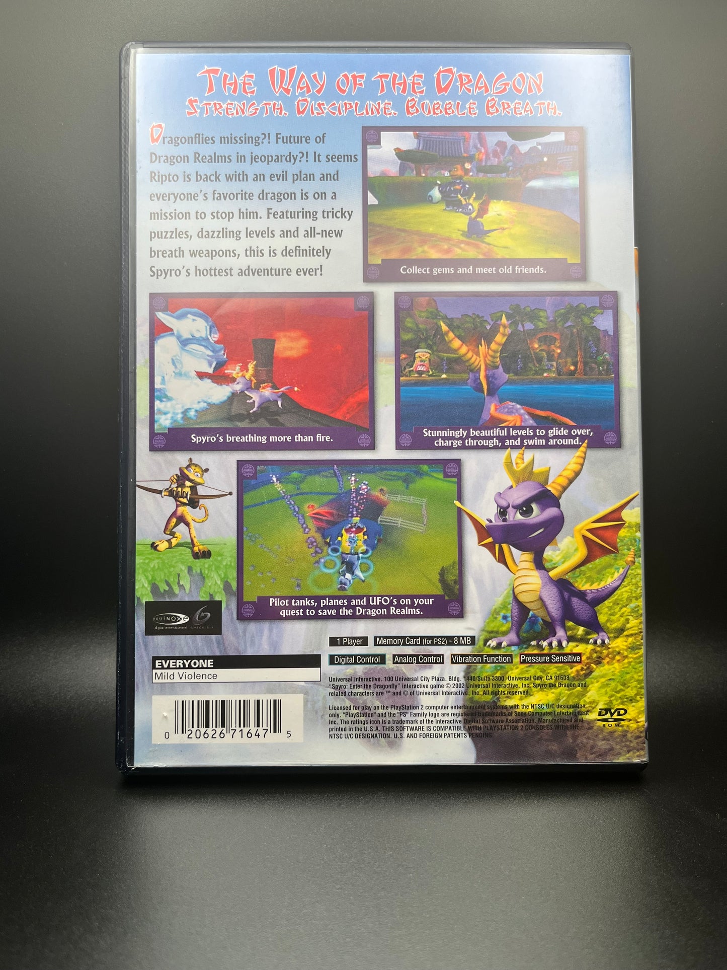Spyro: Enter the Dragonfly (PlayStation 2)