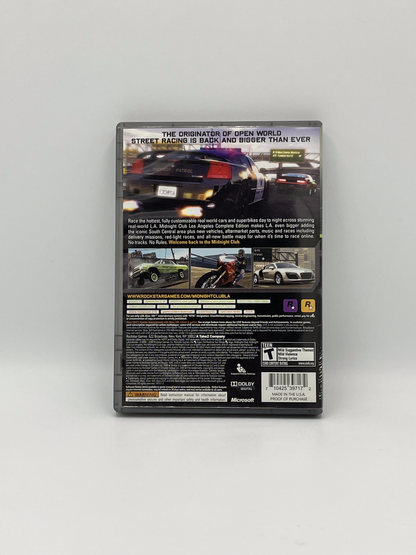 Midnight Club: Los Angeles (Complete Edition) (Xbox 360)